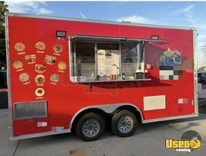 2024 8.5' x 16' Quality Cargo Pizza Food Concession Trailer with HCD Insignia for Sale in California!