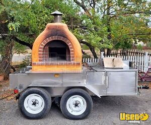 Turnkey - 2018 6' x 12' Wood-Fired Pizza Trailer | Concession Trailer for Sale in California!