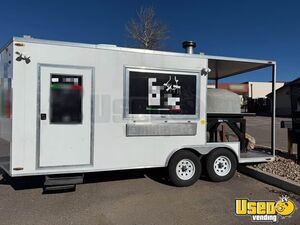 Turnkey - 2022 Woodfired Pizza Concession Trailer with Porch for Sale in Colorado!