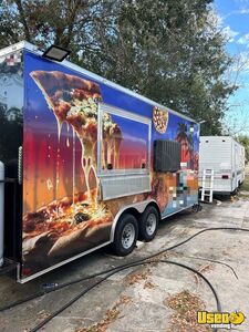 Like-New - 2024 8.5' x 20' Pizza Food Concession Trailer with Pro-Fire Suppression for Sale in Florida!