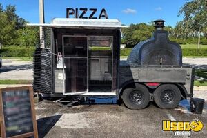 Turnkey - 2022 8' x 8' Wood-Fired Pizza Trailer Mobile Concession Unit for Sale in Florida!