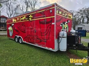38’ Pizza Food Concession Trailer Mobile Vending Unit for Sale in Louisiana!