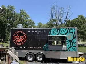 2021 8.5' x 25' Pizza Food Concession Trailer w/ Pro Fire System for Sale in Massachusetts!