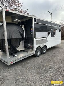 2022 8.5' x 24'  Pizza Concession Trailer w/ Authentic Mugnaini Wood-Fired Brick Oven for Sale in Michigan!