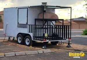Like New - 2023 8' x 16' Pizza Concession Trailer with Wood-Fired Oven for Sale in New Mexico!