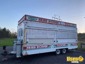 8' x 20' Mobile Pizza Concession Trailer | Used Mobile Pizza Unit for Sale in New York!
