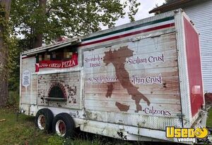 2012 - 7' x 10' Wood-Fired Pizza Concession Trailer | Mobile Pizza Unit for Sale in New York!