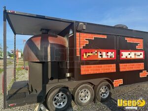 Like New - 2019 8' x 24' Pizza Trailer with Marra Forni Rotating Brick Oven for Sale in North Carolina!