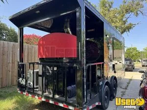 2025 8' x 20' Wood-Fired Pizza Oven Trailer Mobile Food Unit for Sale in Oregon!