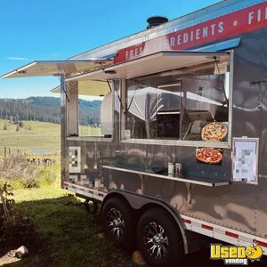 2022 - 8' x 22'  Wood Fired Pizza Concession Trailer | Mobile Pizza Unit for Sale in Oregon!