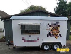 Turnkey 2014 - 7.5' x 14' Wood-Fired Pizza Trailer / Mobile Pizza Unit for sale in Pennsylvania!