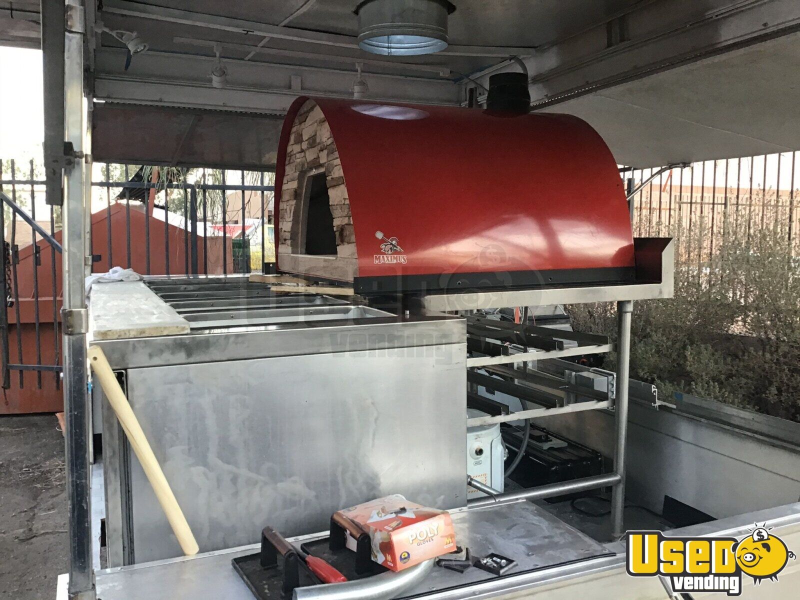 10' Custom Brick Oven Pizza Trailer With Truck to Tow Permitted