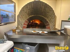 Pizza Trailer Pizza Trailer Exterior Customer Counter Texas for Sale