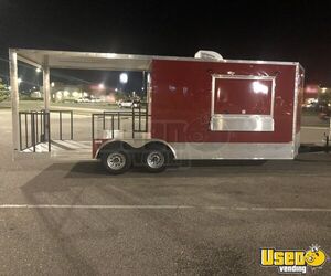 2021 Empire Cargo Wood-Fired Pizza Concession Trailer with Open Porch for Sale in Rhode Island!