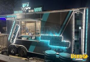 2024 - 8.5' x 18' Pizza Food Trailer with Fire Suppression System | Concession Trailer for Sale in Texas!