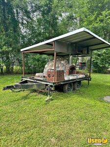 Custom Built - 2015 12' Mobile Wood Fired Oven |  Pizza Trailer for Sale in Texas!