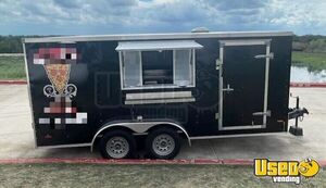 2022 - 7' x 16' Pizza Concession Trailer | Street Vending Unit for Sale in Texas!