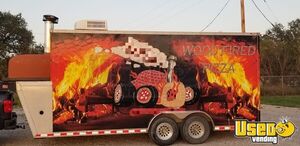 2011 Pace America 8' x 18'  Wood Fired Pizza Concession Trailer for Sale in Texas!