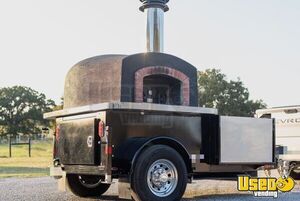 2022 - 6.5' x 13' Pizza Trailer with Forno Bravo Woodfired Brick Pizza Oven for Sale in Texas!