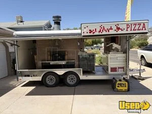 Turnkey - 2013 8' x 16' Wells Cargo Pizza Food Concession Trailer for Sale in Utah!