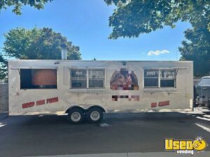 2022 8.5' x 26' Wood Fired Pizza Concession Trailer | Mobile Pizza Unit for Sale in Utah!