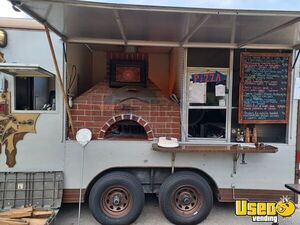 Turn Key - 2003 8' x 16' Wells Cargo Wood Fired Pizza Trailer for Sale in Wisconsin!