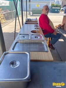 Refrigerated Catering Bbq Service Trailer With 2 Custom Bbq Pits Catering Trailer 7 California for Sale