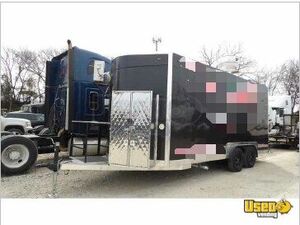 2023 8' x 18' Kitchen Food Concession Trailer with Pro-Fire Suppression for Sale in Texas!