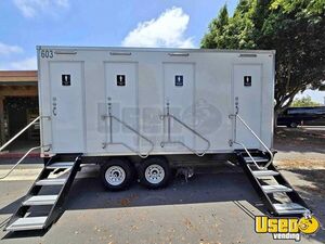 2022 - 6' x 16' Bathroom on Wheels | Mobile Bathroom Trailer with Solar for Sale in California!