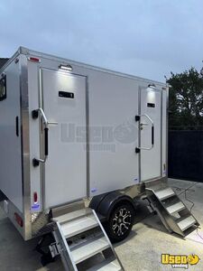 New  - 2023 2 Stall Bathroom Trailer | Bathroom on Wheels for Sale in California!