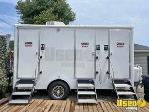 Clean - 2023 22' 3 Station Shower Trailer | Mobile Bathroom Trailer for Sale in Ohio!