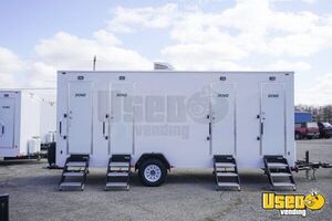 Clean - 4 Stall Bathroom Trailer with A/C | Mobile Business Unit for Sale in Tennessee!