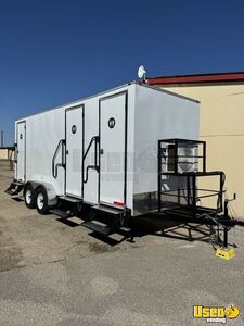 Like New - 2024 20' 3 Stall Bathroom Trailer | Mobile Business Unit for Sale in Texas!