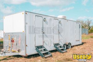 2017 33' 3 Station Mobile Bathroom Trailer Mobile Business Unit for Sale in Texas!