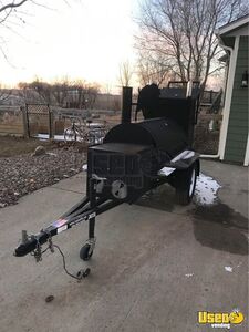 Reverse Barrel Open Bbq Smoker Trailer Open Bbq Smoker Trailer South Dakota for Sale