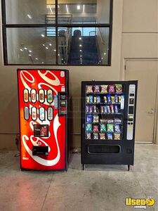 1 Royal Vendor 804 Soda and 1 Wittern Snack Vending Machine For Sale in Texas!