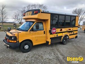 2014 Chevrolet Express 3500 School Bus | Passenger Bus with Wheelchair Lift for Sale in Indiana!