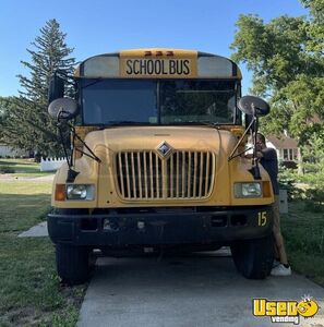 Ready to Complete 2002 International DT466E Skoolie Bus for Sale in Nebraska!