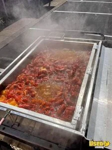 Seafood Boiling Trailer Concession Trailer Hot Water Heater Ohio for Sale