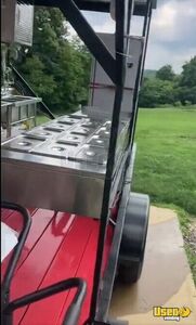 Seafood Boiling Trailer Concession Trailer Refrigerator Ohio for Sale