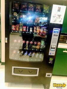 (3) 2021 Seaga INF5C Combo Snack Drink Vending Machines For Sale in Illinois!
