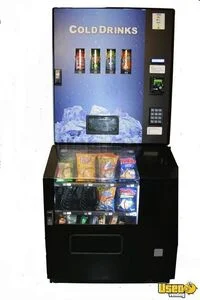 (5) 2018 Seaga Cashless Compact Soda and Drink Combo Vending Machines For Sale in Canada!