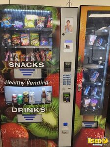 1 Automatic Products Snackshop 113 & 1 Seaga Healthy You HY-900 Combo Machines w/ Location For Sale in Texas!