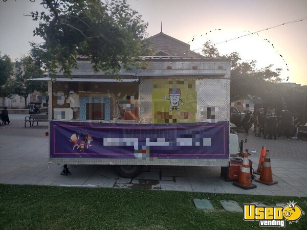 Shaved Ice Business Trailer Snowball Trailer California for Sale