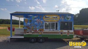 Shaved Ice Concession Traier Snowball Trailer Tennessee for Sale
