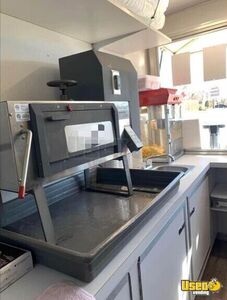 Shaved Ice Concession Trailer Snowball Trailer Air Conditioning Oklahoma for Sale