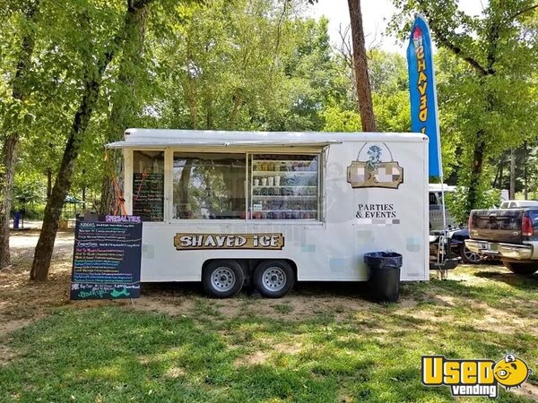 Shaved Ice Concession Trailer Snowball Trailer Alabama for Sale