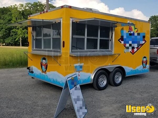 Shaved Ice Concession Trailer Snowball Trailer Arkansas for Sale