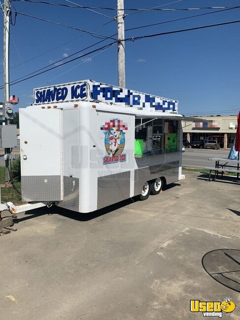 Shaved Ice Concession Trailer Snowball Trailer Arkansas for Sale
