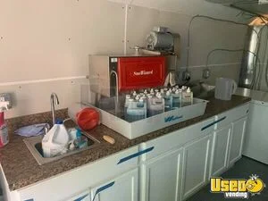 Shaved Ice Concession Trailer Snowball Trailer Cabinets Louisiana for Sale